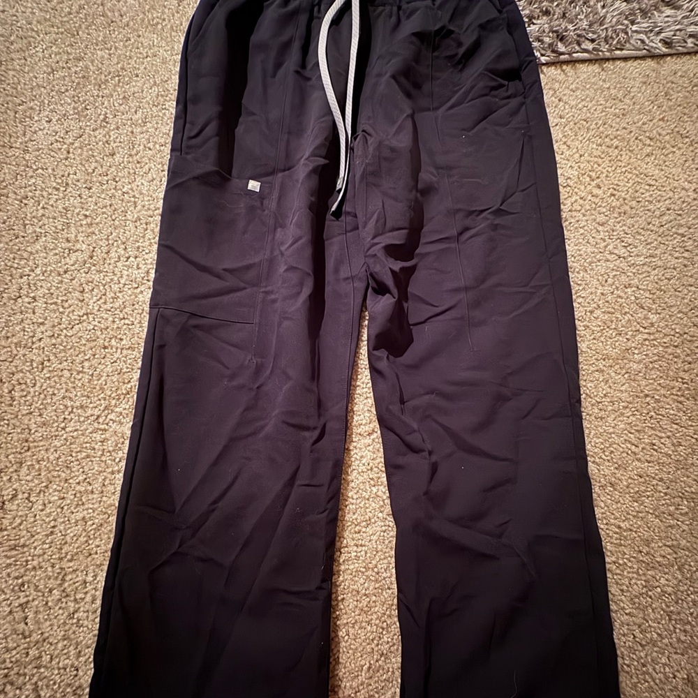 Fabletics Black Track Pants - Picture 3 of 5